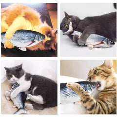 Interactive Fish Catnip Toy - PetSala