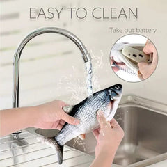 Interactive Fish Catnip Toy - PetSala
