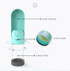 Portable Pet Water Bottle 300ml - PetSala