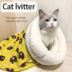 Soft Cat Sleeping Bag/Just Arrived - PetSala