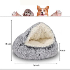 Soft Plush Pet Bed - PetSala